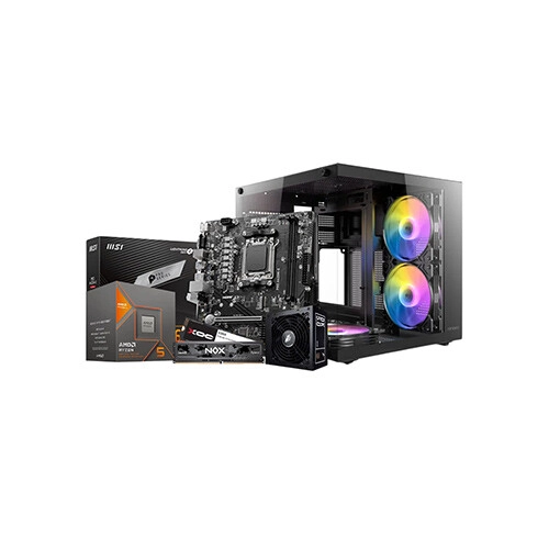 AMD Ryzen 5 8500G MSI PRO A620M-E 8GB RAM 256GB SSD Desktop PC