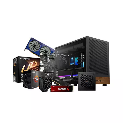 AMD Ryzen 5 5600 6-Core Gigabyte B550MK 16GB RAM 512GB SSD Gaming Desktop PC