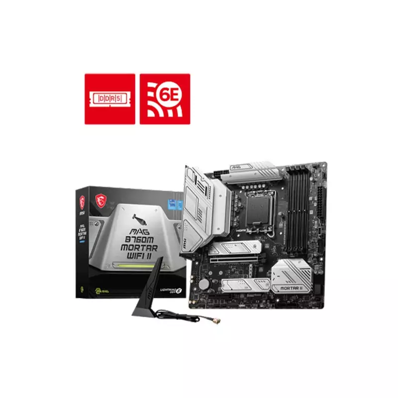 MSI MAG B760M MORTAR WIFI II DDR5 MOTHERBOARD