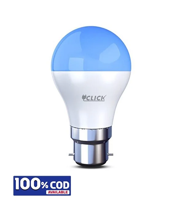 Click LED Dim Light 0.5W Pin B22 Blue