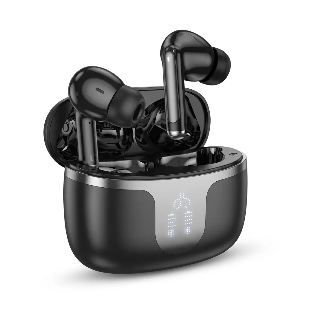 Hoco EQ10 Plus Harmony True Wireless Earbuds with ANC + ENC Noise Reduction & 7-Hour Playtime