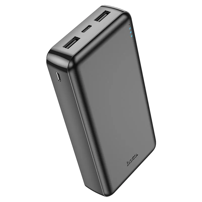 HOCO J100A 20000mAh Power Bank – High-Capacity Dual USB Portable Charger