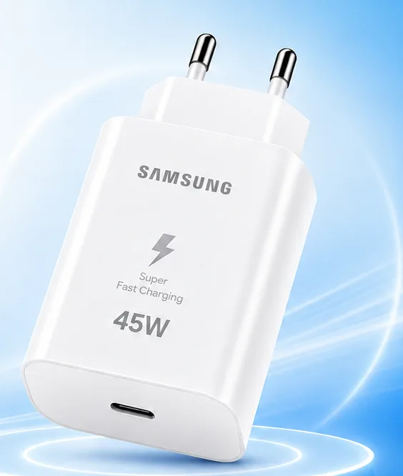 Samsung 45W USB-C Super Fast Charging Adapter (2-Pin) with PD 3.0 Technology
