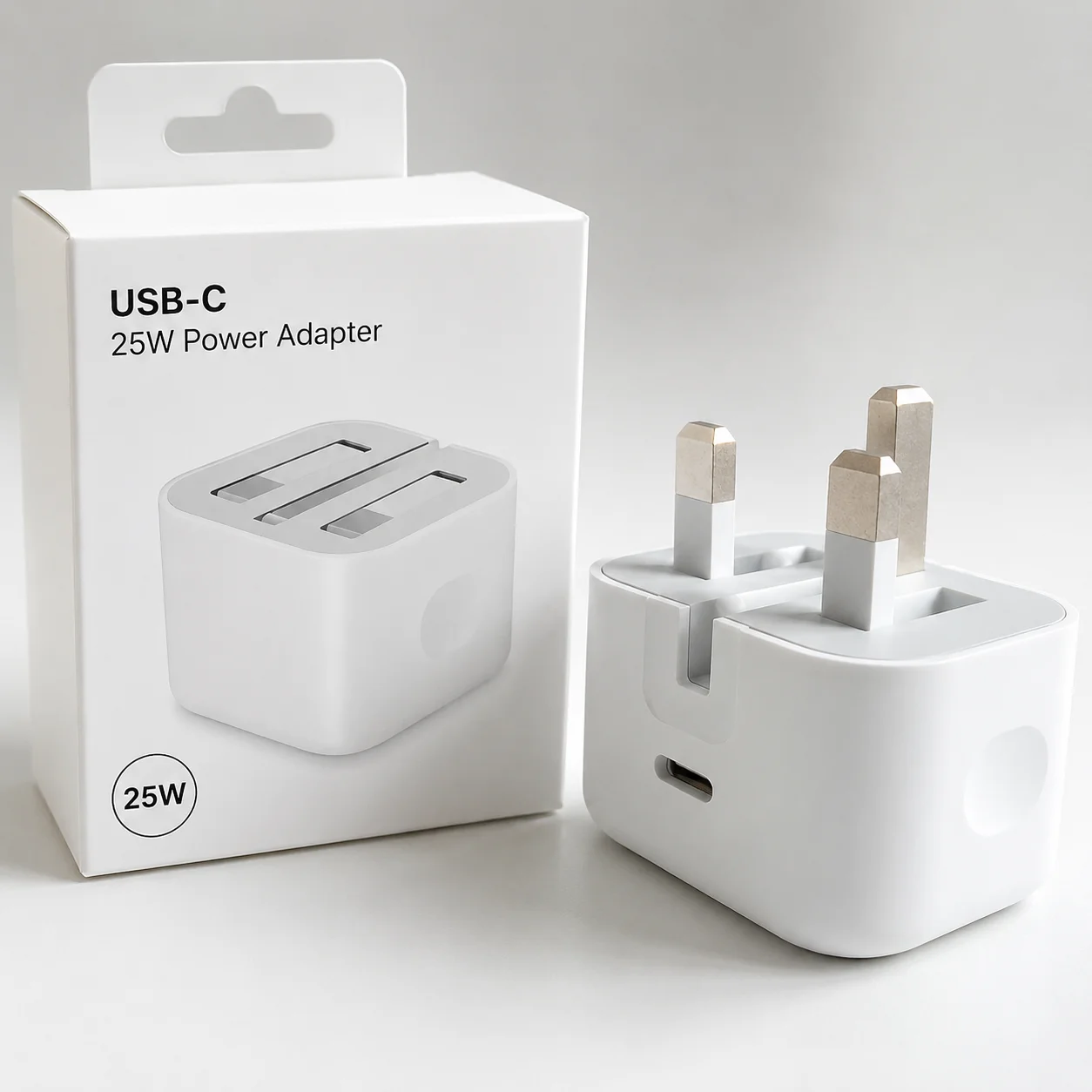 iPhone 25W Fast Charging 3 Pin Adapter