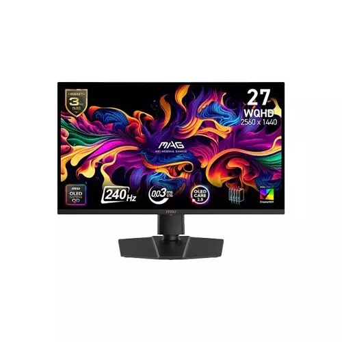 MSI MAG 273QP QD-OLED X24 26.5 Inch 2K WQHD 240Hz Gaming Monitor