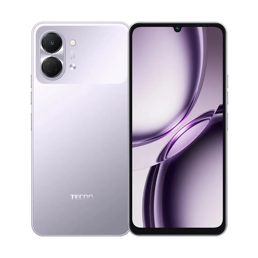 Tecno Spark Go 3 4GB RAM, 128GB ROM Aurora Purple Smartphone #KN3