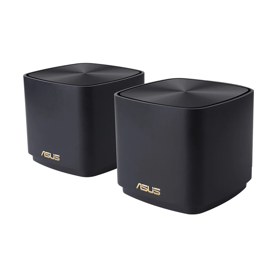 ASUS ZenWiFi XD5 AX3000 Mbps Gigabit Dual-Band Wi-Fi 6 Black Mesh Router (2-Pack)