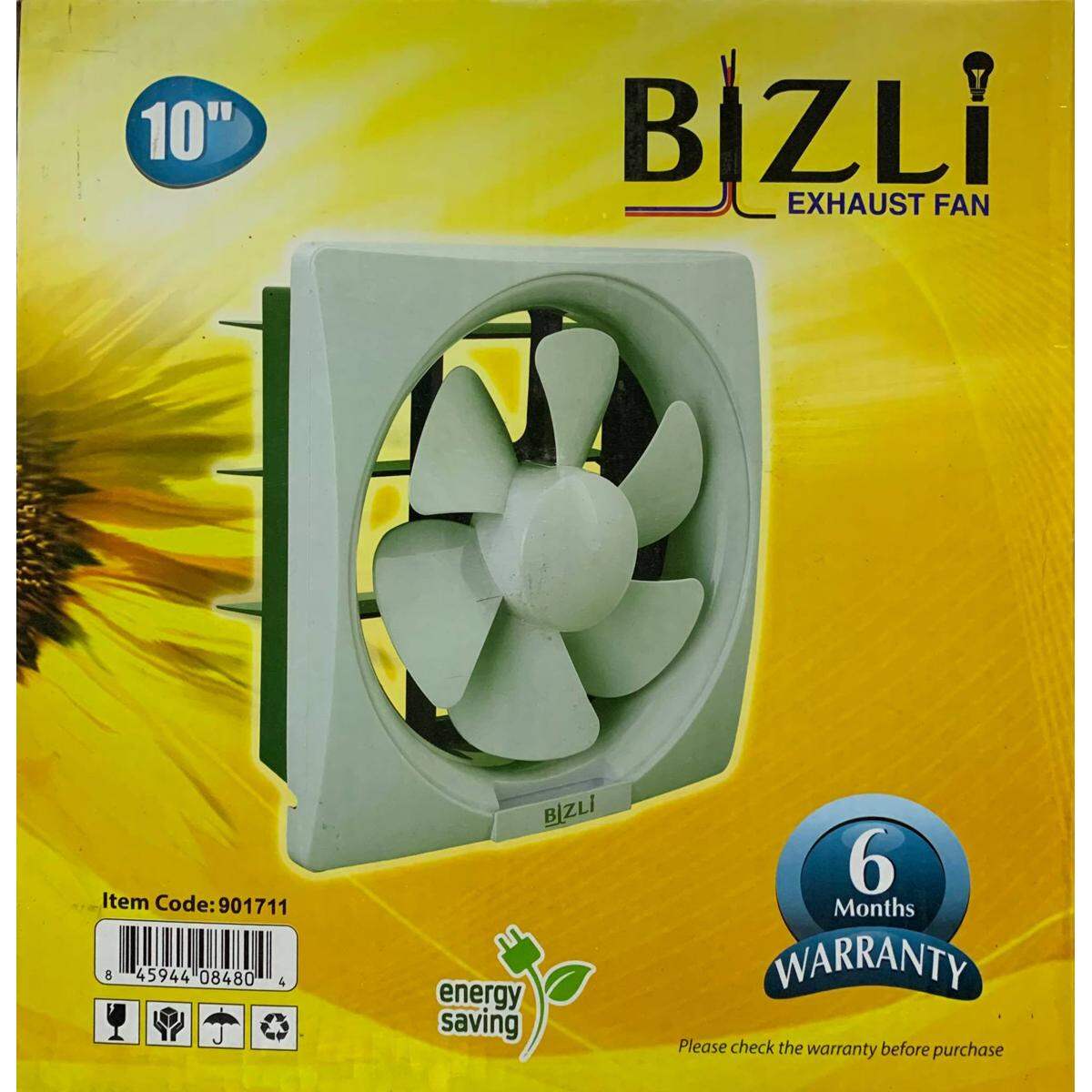 Bizli Exhaust Fan 10 Inch - White