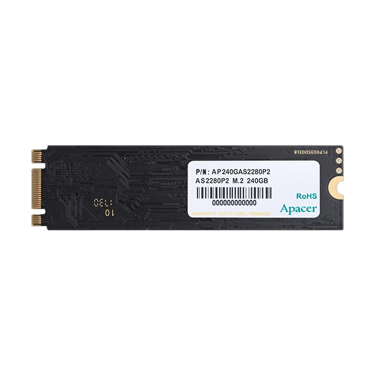 Apacer AS2280P2 120GB M.2 2280 NVMe PCIe Gen3 x2 SSD Drive #AP120GAS2280P2-1