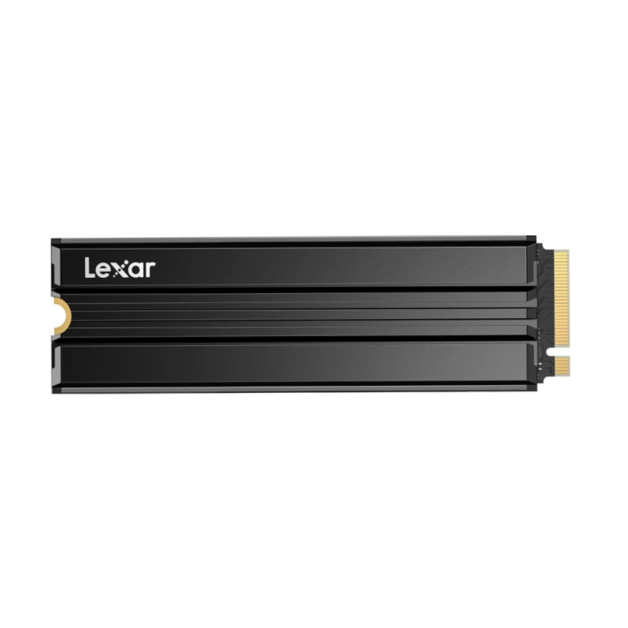 Lexar NM790 1TB M.2 2280 PCIe Gen4 SSD with Black Heatsink