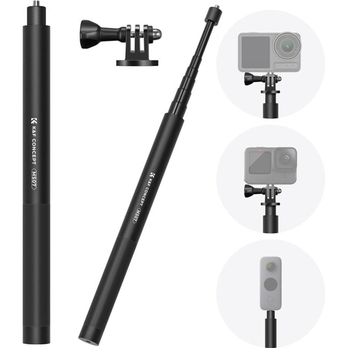 K&F Concept MS07 FlexiSnap 5′ Invisible Selfie Stick (KF 09.132)